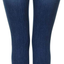 Wax Jean Women's 'Butt I Love You' Push-Up High-Rise Skinny Jeans with Destructed Hem Detail in Fine Cotton Denim