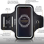 Water Resistant Cell Phone Armband Case Running Holder Compatible with iPhone and Android Models