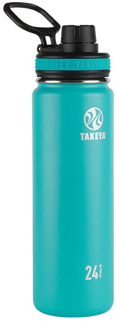 Takeya Ocean Originals Vacuum-Insulated Stainless-Steel Water Bottle, 24oz