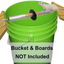 Odesos Mouse Trap, Live Catch and Release Bucket Spin Roller with an Original Ring for Mice Rats Rodents. Humane. Auto Rolling Reset. Safe for Children and Pets Works Outdoors and Indoors