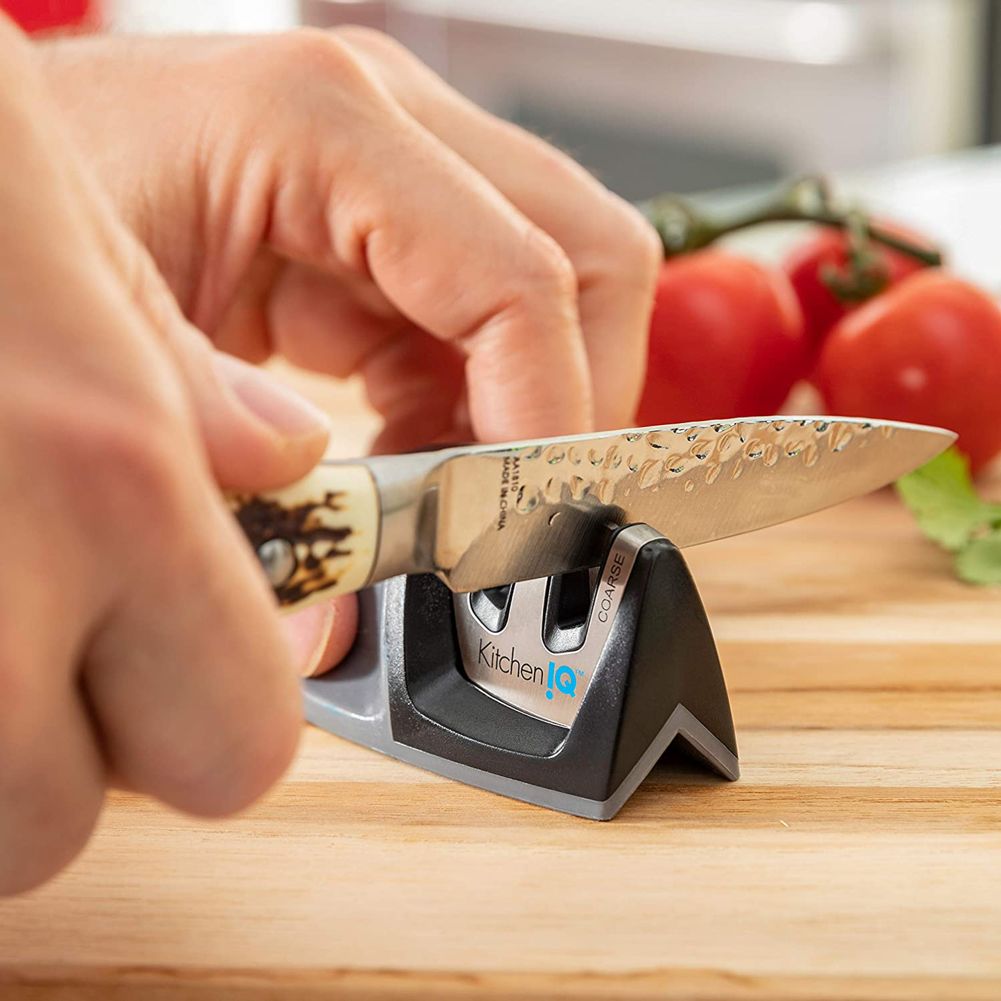 KitchenIQ 50881 Edge Grip 2-Stage Knife Sharpener