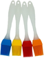 Binhai Basting Brushes Grill Brush Kitchen Silicone Basting Pastry Cooking Brushs & BBQ Basting Brush, Varying Bright Color - Best Kitchen Gadget (Oil Brush 4 Pack)