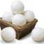 Snugpad Wool Dryer Balls XL Size 6 Pack, Natural Fabric Softener 100% Organic Premium New Zealand Wool, No Fillers, anti Static, Lint Free, Odorless, Chemical Free and Reduces Wrinkles, 1000+ Loads, Baby Safe, Saving Energy & Time, White 6 Count