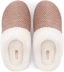 Women'S Cozy Chenille Memory Foam Bedroom House Slippers