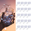 MUMUXI 20 Pack Fairy Lights Battery Operated, 3.3ft 20 LED Mini Waterproof Fairy String Lights Silver Wire Firefly Starry Lights for DIY Wedding Party Mason Jars Crafts Christmas Decoration,Cool White