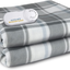 Biddeford Blankets Comfort Knit Electric Heated Blanket with Analog Controller, Throw