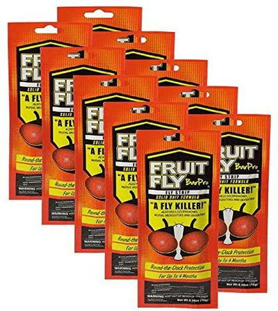 Fruit Fly BarPro – 4 Month Protection Against Flies, Cockroaches, Mosquitos & Other Pests – Portable for Indoor Use - Safe, When Used Properly