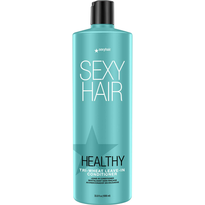 SexyHair Healthy Tri-Wheat Leave-In Conditioner | Up to 90% Better Detangling | Reduces Breakage | Moisture, Smoothness, and Shine