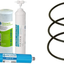 APEC Water Systems FILTER-MAX-ES50 50 GPD High Capacity Complete Replacement Filter Set & Water Systems SET 3 Pcs 3.5" O.D. Replacement O-Ring For Reverse Osmosis Water Filter Housings, Black