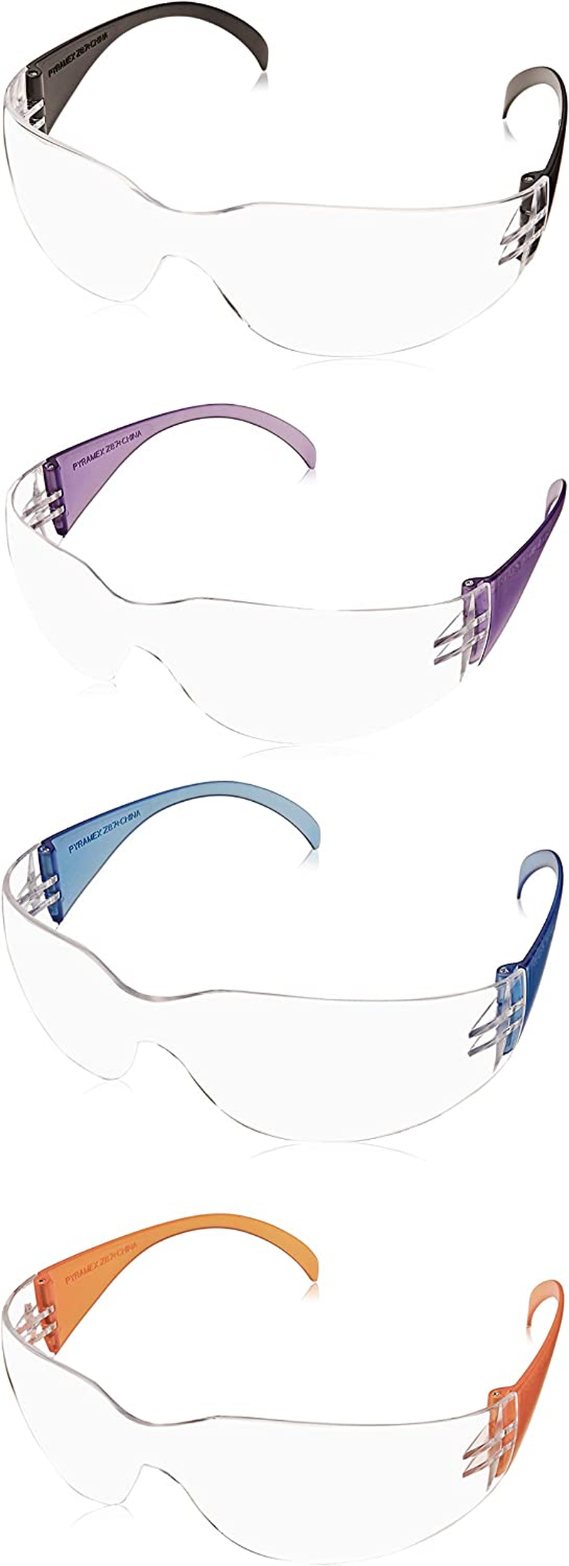 Safety Eyewear, Infinity Blue Frame, Infinity Blue-Hardcoated Lens