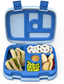 Bentgo Kids Children’s Lunch Box - Leak-Proof, 5-Compartment Bento-Style Kids Lunch Box - Ideal Portion Sizes for Ages 3 to 7 - BPA-Free, Dishwasher Safe, Food-Safe Materials (Blue)