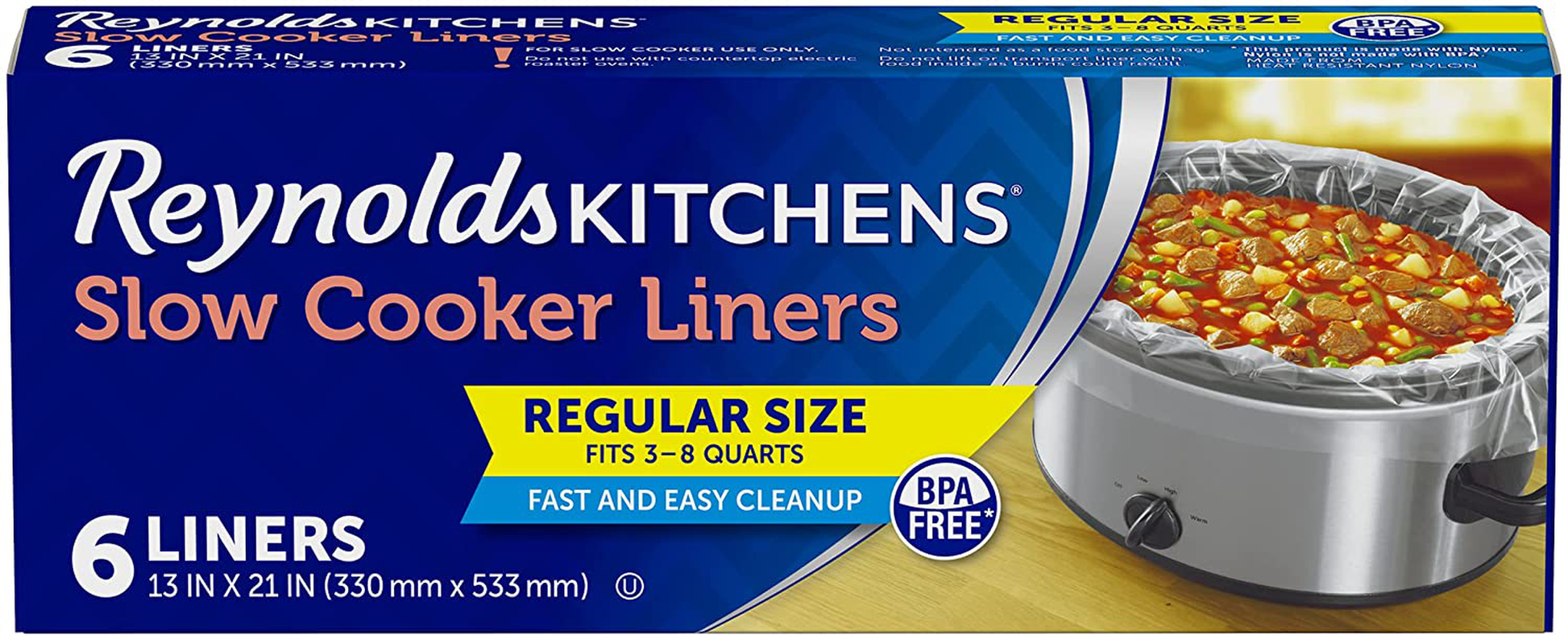 Reynolds Kitchens Slow Cooker Liners