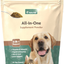 NaturVet All-in-One Dog Supplement - for Joint Support, Digestion, Skin, Coat Care – Dog Vitamins, Minerals, Omega-3, 6, 9 – Wheat-Free