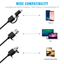 Endoscope | IP67 Waterproof Borescope Inspection HD Camera, Semi-Rigid Snake Camera with Light for HAVC, Sewer, Drain, Pipe, Automotive and DIY