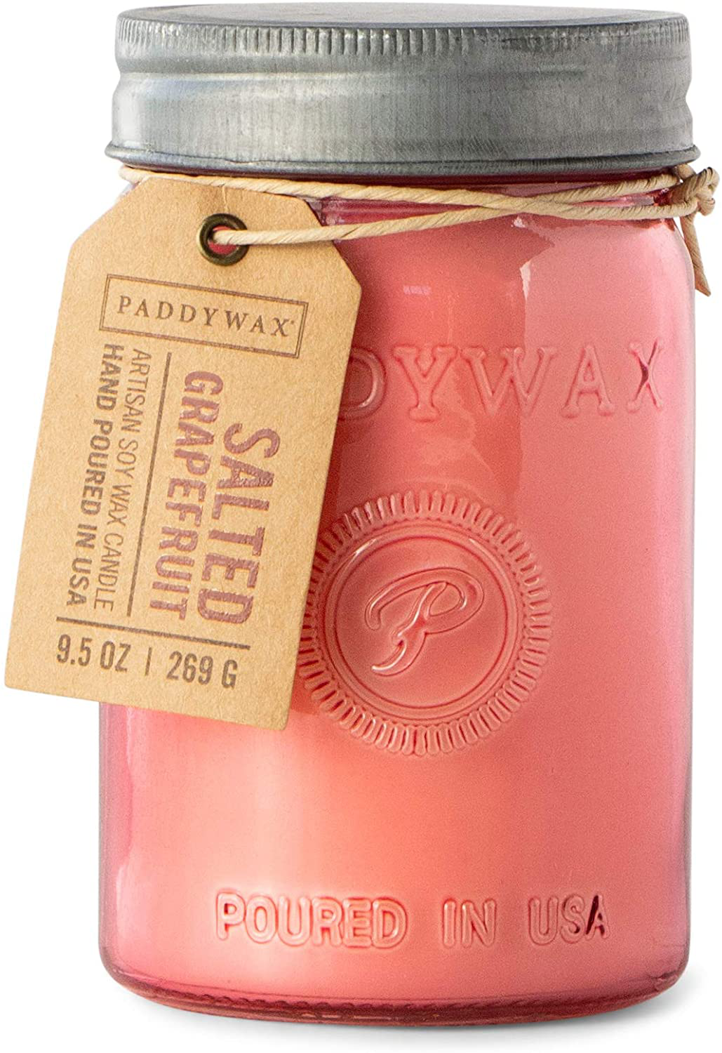 Paddywax Candles RJ812Z Relish Collection Scented Candle, 9.5-Ounce, Dandelion + Clover