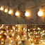 33 Feet 100 led Mini Globe String Lights, Fairy String Lights Plug in, 8 Modes with Remote, Decor for Indoor Outdoor Party Wedding Christmas Tree Garden, Warm White