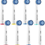 8 Pack Sensitive Gum Care Replacement Brush Heads Compatible with Oral b Braun Electric Toothbrush. Soft Bristle for Superior and Gentle Clean
