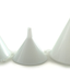 Norpro Plastic Funnel, Set of 3, Set of Three, White