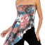 Tube Tops for Women,Women Strapless Top Sleeveless Tube Top Blouses Pleated Tunics Tube Crop Top