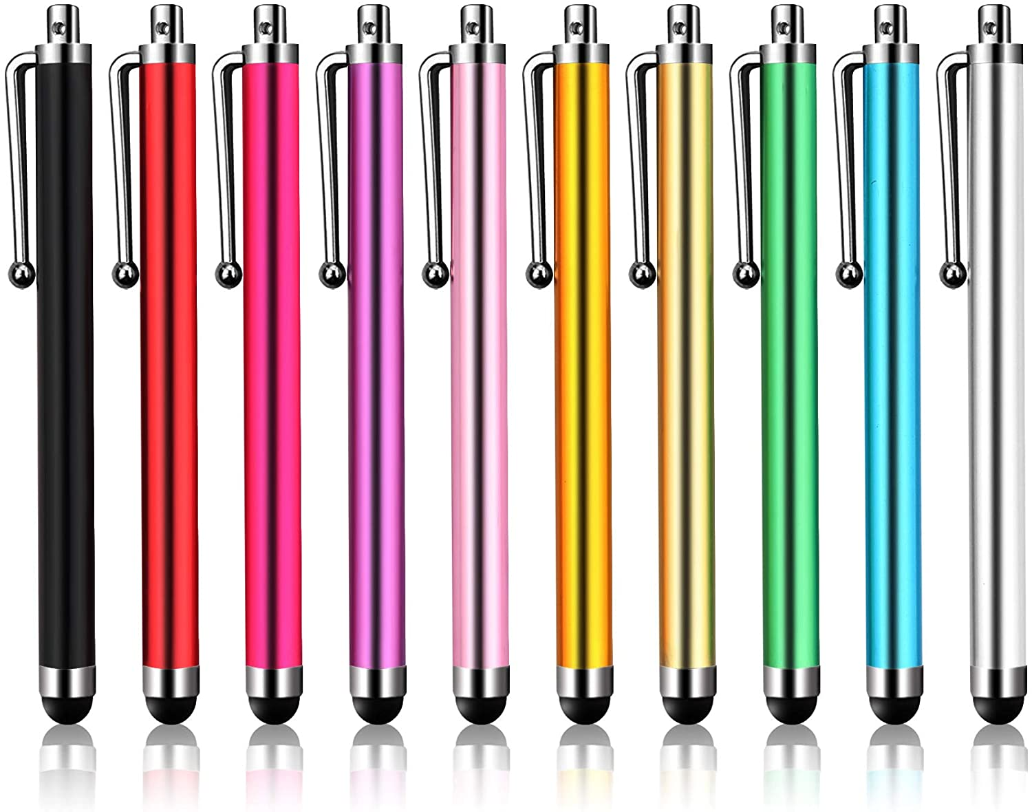 Stylus Pens for Touch Screens, Stylus Pen for Ipad, Tablet Stylus Pencil, High Sensitivity & Fine Point Universal for Android/ Phone/ Ipad Pro/ Air/ Android/ and All Devices, 10 Pack