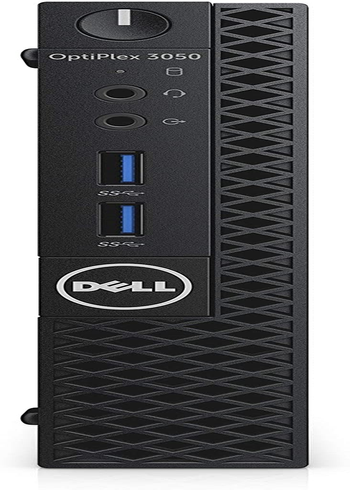 Dell CFC5C Optiplex 3050 Micro Form Factor Desktop Computer, Intel Core I5-7500T, 8GB DDR4, 256GB Solid State Drive, Windows 10 Pro (Renewed)