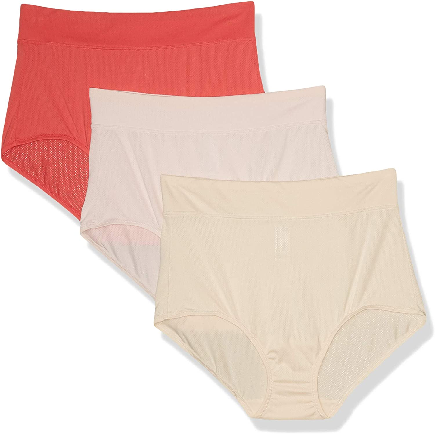 Women's Blissful Benefits Breathable Moisture-Wicking Microfiber Brief Rs4963W