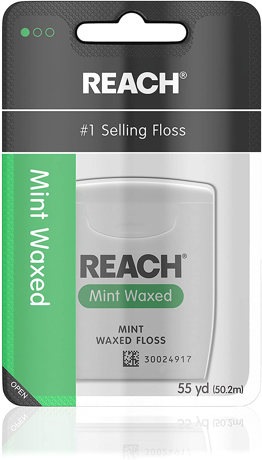 Reach Waxed Dental Floss, Mint, Mint, Mint, 1 Count