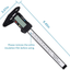 Digital Caliper, 6" Caliper Measuring Tool Extreme Accuracy Waterproof Electronic Vernier Caliper Industrial Stainless Steel Digital, Durable Measuring Tool with Large LCD Screen