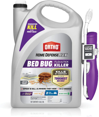 Ortho Home Defense Max Bed Bug Killer - Also Kills Fleas & Brown Dog Ticks, Spot Treatment, 18 oz