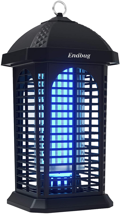 Endbug Bug Zapper Outdoor Insect Killer , 25W 4200V Waterproof Electric Mosquito Fly Trap for Home Garden Patio Backyard