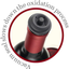 The Original Vacu Vin Wine Saver with 2 Vacuum Stoppers, Red (Red), Standard (09816606)