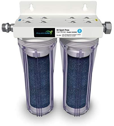 AQUATICLIFE Deionized Spot-Free Car Rinse Unit - Premium Water Deionizer for Car Washing - Spotless Car, RV, and Motorcycle Wash System