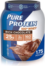 Whey Protein Powder by Pure Protein, Gluten Free, Vanilla Cream, 1.75 Lbs