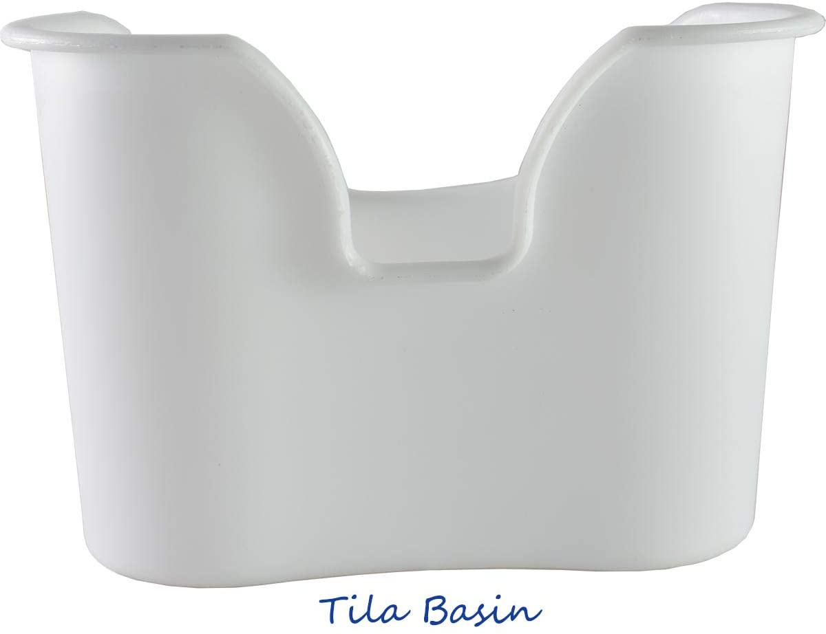 Tila Basin- Ear Wash Basin- Wax Removal Basin.Compatible with All Types of Ear Wash Systems.