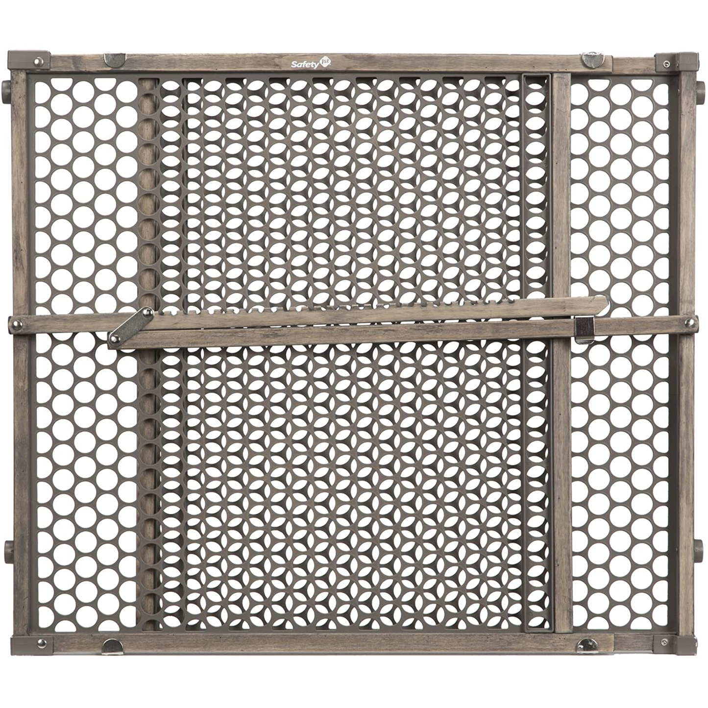 Safety 1St Vintage Wood Baby Gate with Pressure Mount Fastening