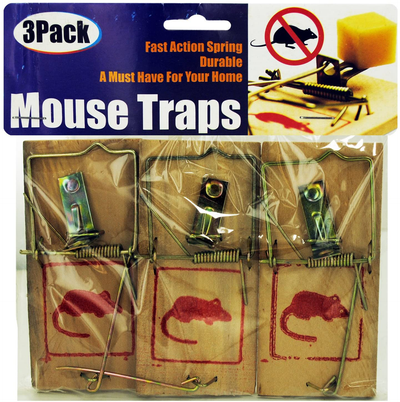 Kole Imports HZ001 Mouse Traps Set