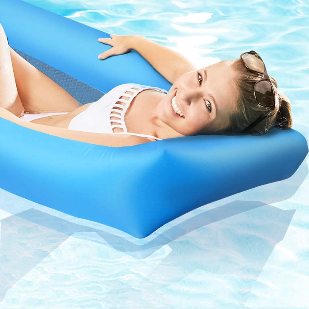 Pool Toys for Adults Floats Lounge Chair, Multifunctional Swimming Pool Hammock Portable Water Hammock, Summer U-Shaped Swimming Pool Beach Float for Adults and Kids