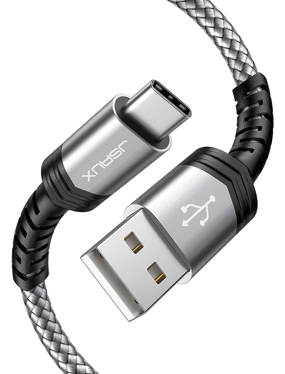 USB Type C Cable 3A Fast Charging Braided Cord Compatible with Samsung Galaxy S10 S9 S8 S20 Plus A51 A11,Note 10 9 8, PS5 Controller, USB C