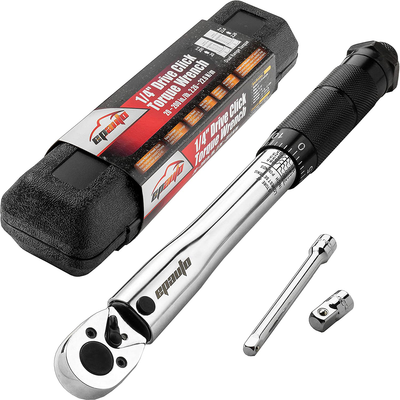EPAuto 1/4-Inch Drive Click Torque Wrench (20-200 in.-lb. / 2.26 ~ 22.6 Nm)