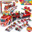 Construction Building Toys for Kids - 25 in 1 Fire Truck Boat Helicopter Car Toy Building Blocks Model Kit Educational STEM Activities Gifts for Boys Girls Teen Age 6 7 8 9 10 11 12 Year Old