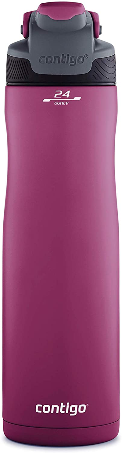 Contigo Autoseal Chill Water Bottle, 24 oz, Passion Fruit