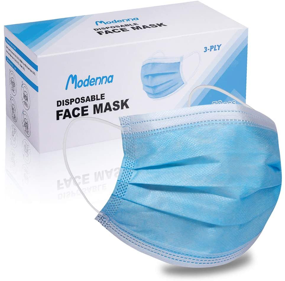 Modenna Disposable Face Mask 50Pcs
