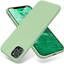Silky and Soft Touch Series Premium Soft Liquid Silicone Rubber Full-Body Protective Bumper Case Compatible with iPhone 12 Pro Max Case 6.7 inch