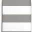 Epica Silicone Coated Ironing Board Cover- Resists Scorching and Staining - 15" x54 (Grey and White Stripe)