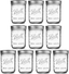 Ball Wide Mouth Mason Jars 16 oz [10 Pack] With mason jar lids and Bands, Ball mason jars 16 oz - For Canning, Fermenting, Pickling - Jar Decor - Microwave/Freeze/Dishwasher Safe + SEWANTA Jar Opener