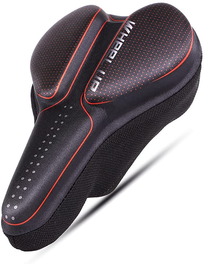 Bike Seat Cover - Extra Soft Gel Bike Seat - Comfortable Bicycle Seat Cushion