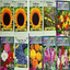 Set of 25 Deluxe Variety Flower Seed Packets 10 Varieties