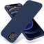 Silky and Soft Touch Series Premium Soft Liquid Silicone Rubber Full-Body Protective Bumper Case Compatible with iPhone 12 Pro Max Case 6.7 inch