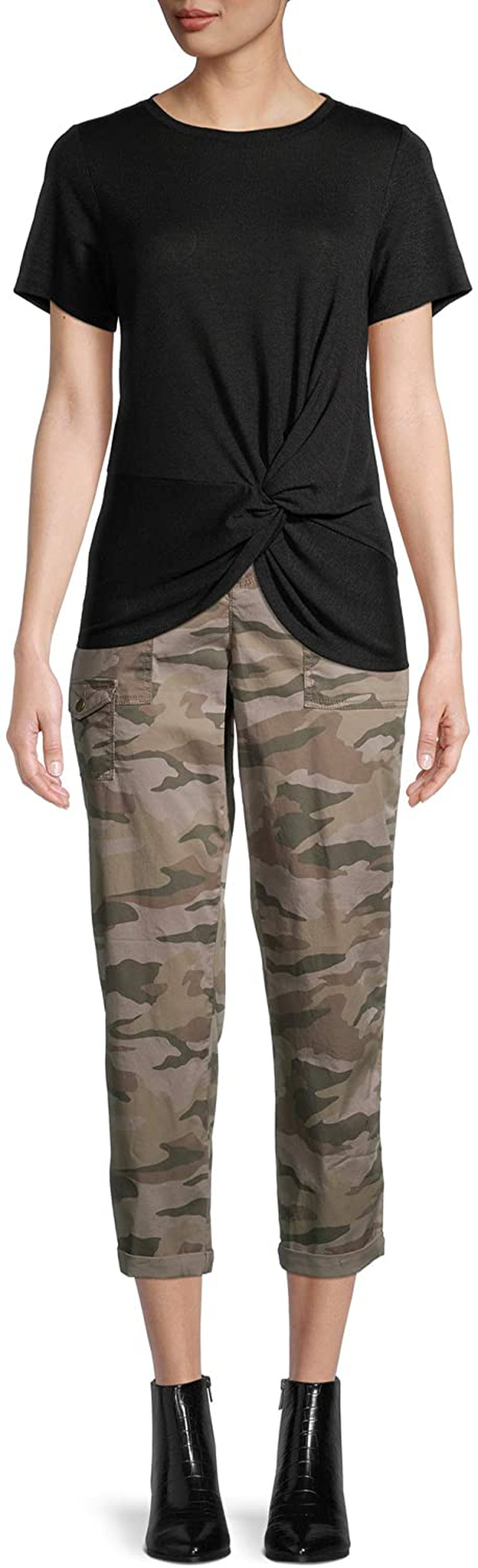 Women's Cargo Capri Pants