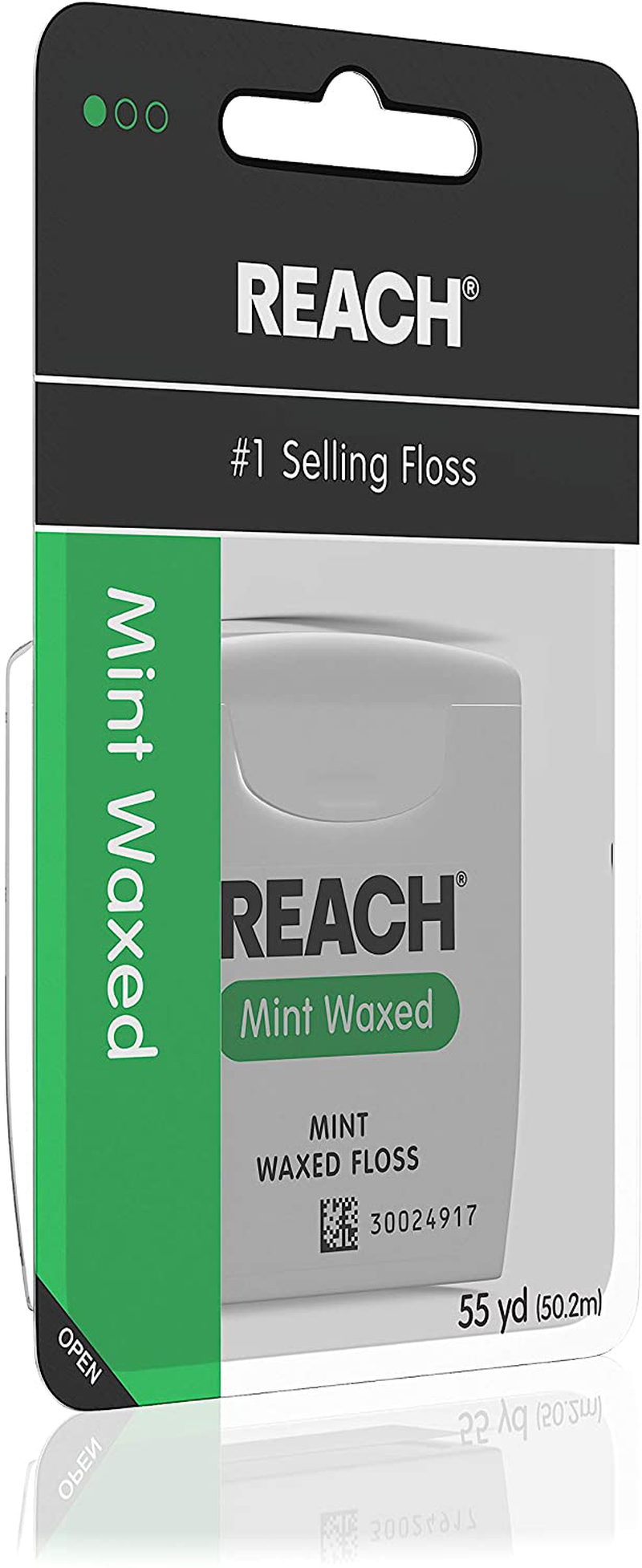Reach Waxed Dental Floss, Mint, Mint, Mint, 1 Count